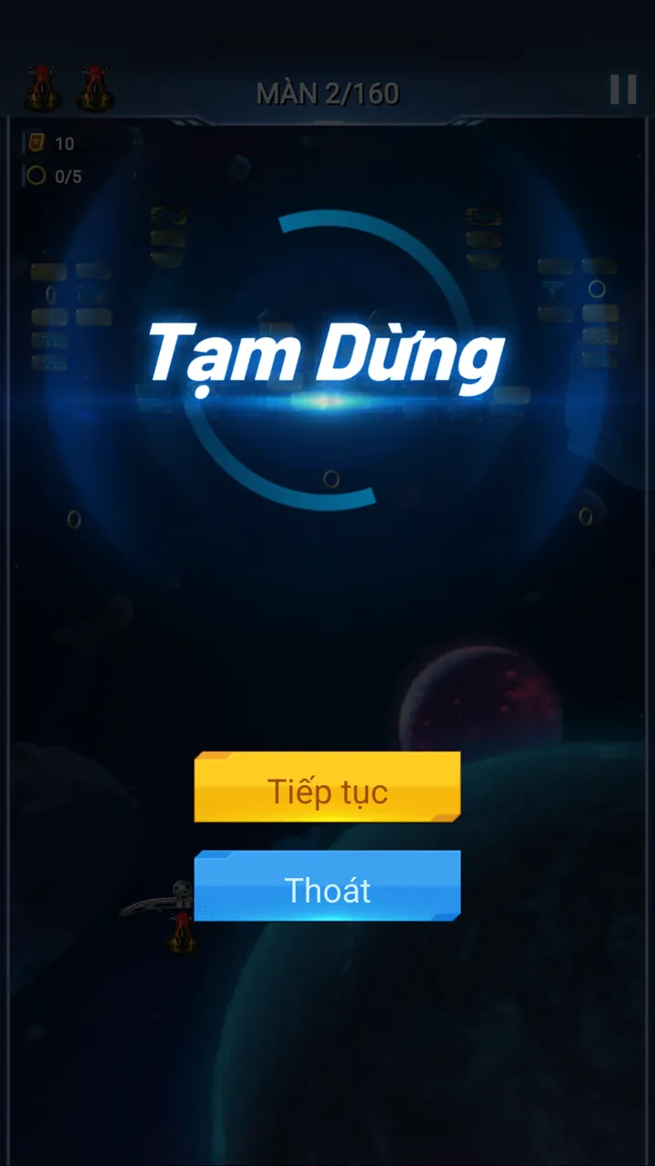Tạm dừng bất cứ lúc nào